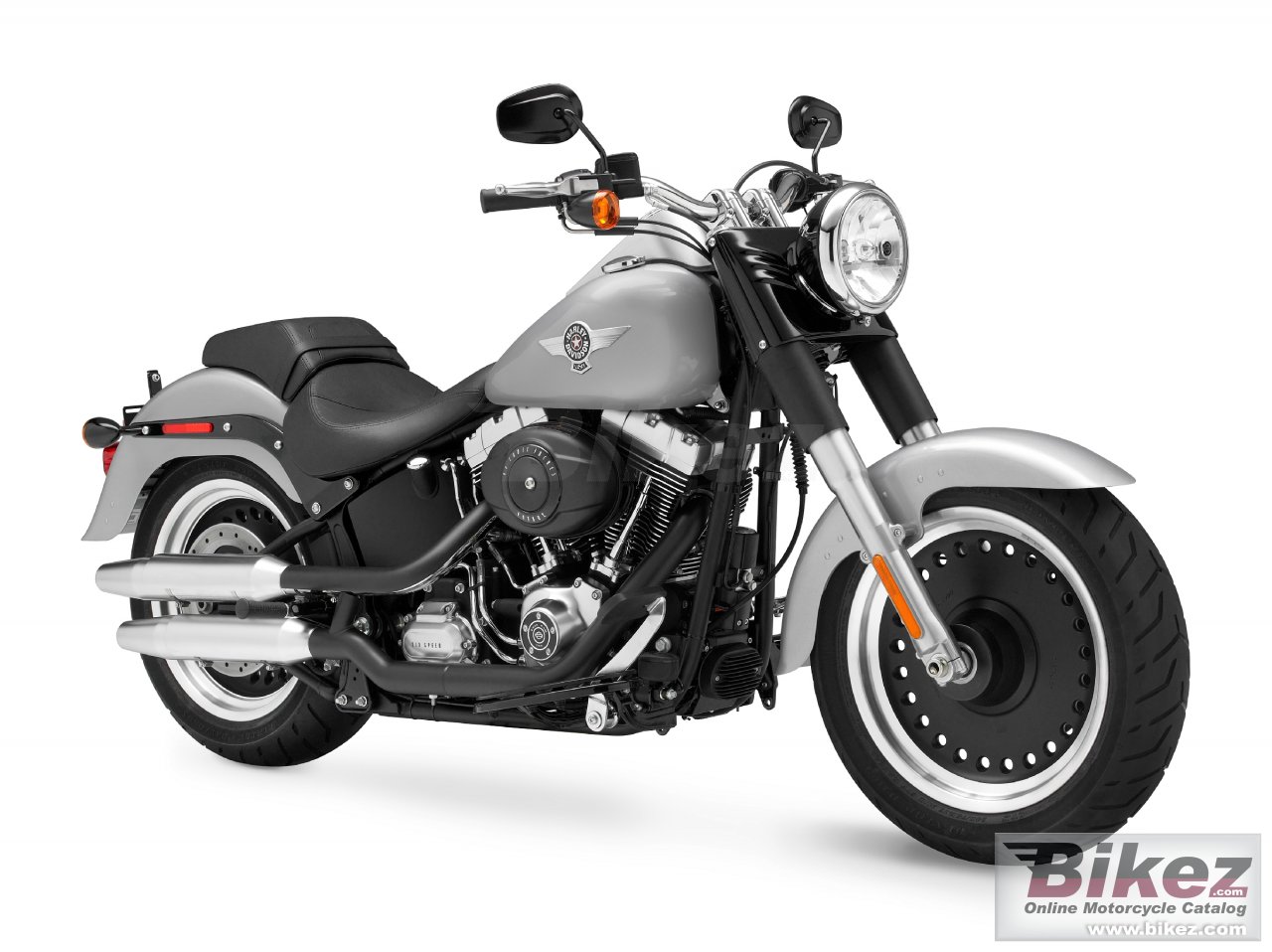Big Harley-Davidson flstfb fat boy lo picture and wallpaper from Bikez.com